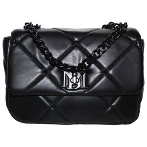 Vegan leather black crossbody bag Badgley Mischka